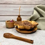 قیمت کتان قهوه ای