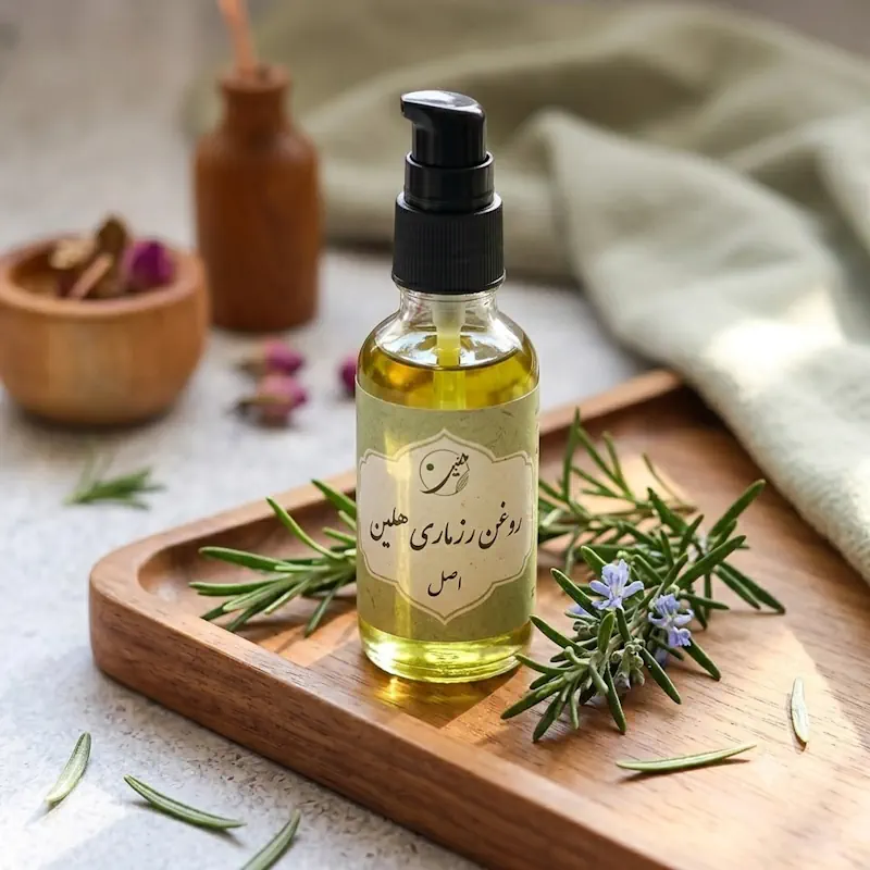 روغن رزماری خالص برای پوست مو و ماساژ