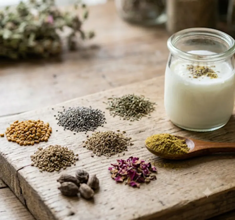 ترکیبات اصلی پودر لاغری گیاهی هلین و نقش آن‌ها در کنترل اشتها و هضم